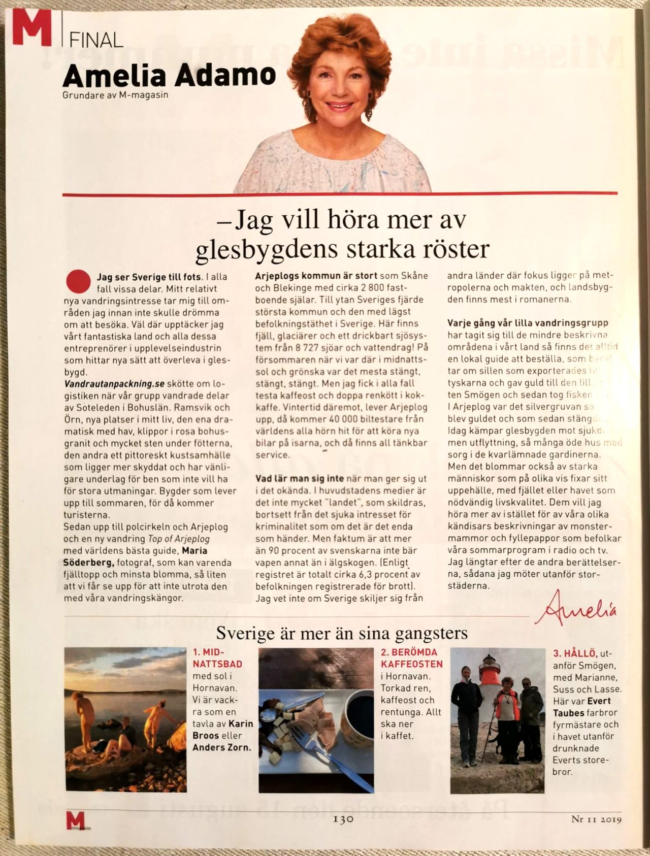 Arjeplogsfjällen 29 Juni 2 Juli 2023 Njutresa Med Amelia Adamo Och